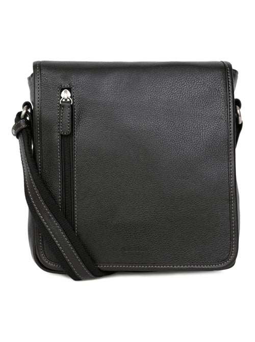 Sacoche  Cuir CONFORT - Kiabi