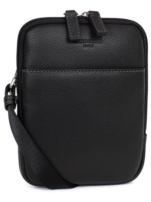 Sacoche  Cuir CONFORT - Kiabi