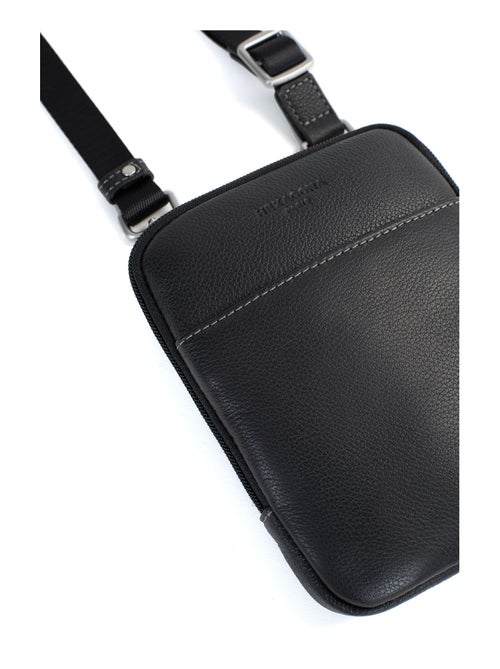 Sacoche  Cuir CONFORT - Kiabi
