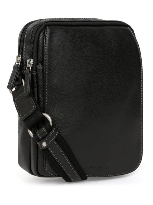 Sacoche  Cuir CONFORT - Kiabi