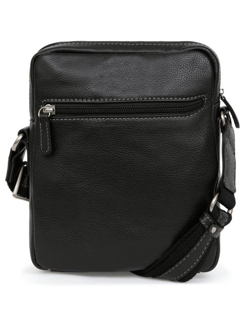 Sacoche  Cuir CONFORT - Kiabi