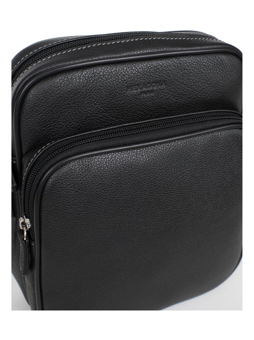 Sacoche  Cuir CONFORT - Kiabi
