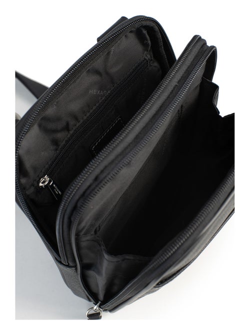 Sacoche  Cuir CONFORT - Kiabi