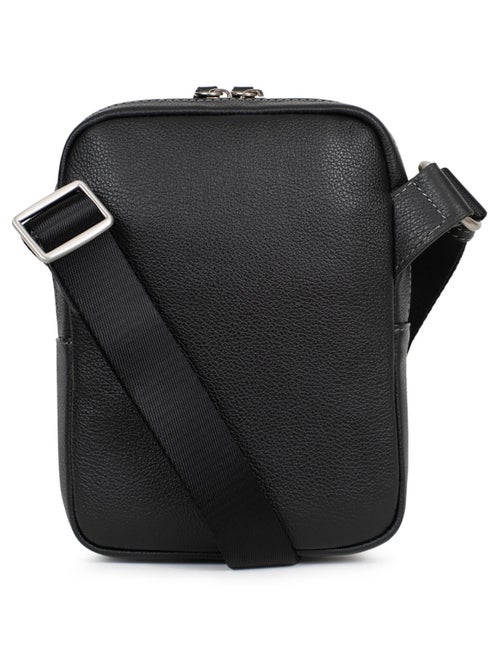 Sacoche  Cuir CONFORT - Kiabi