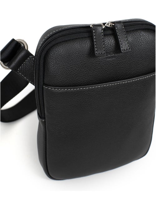 Sacoche  Cuir CONFORT - Kiabi