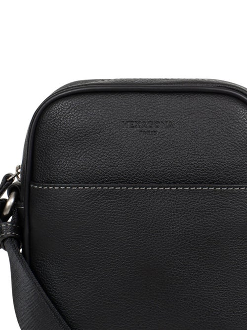Sacoche  Cuir CONFORT - Kiabi