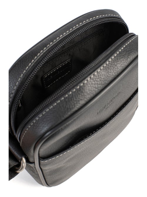 Sacoche  Cuir CONFORT - Kiabi