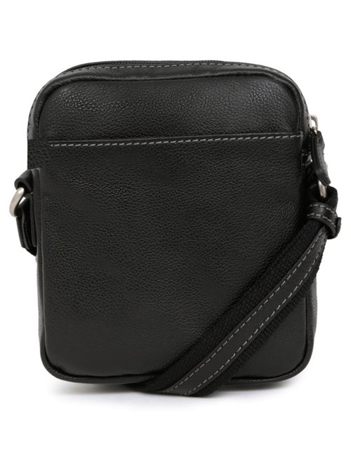 Sacoche  Cuir CONFORT - Kiabi