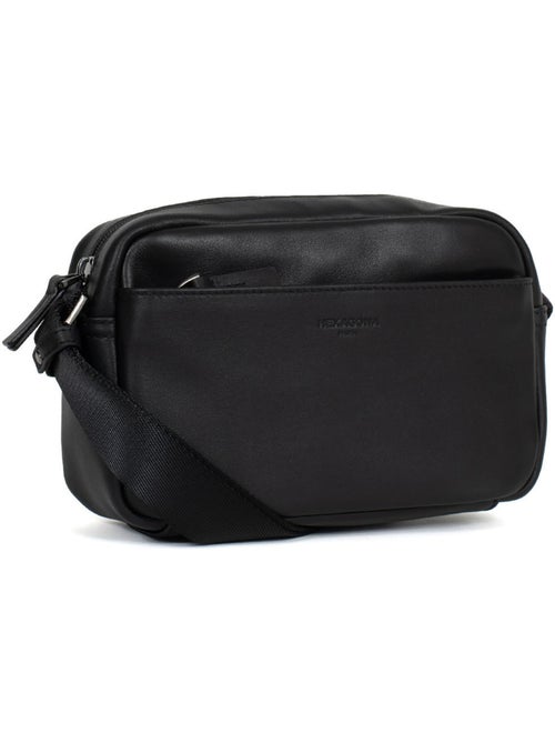 Sacoche  Cuir de vachette SOFT STUDIO - Kiabi