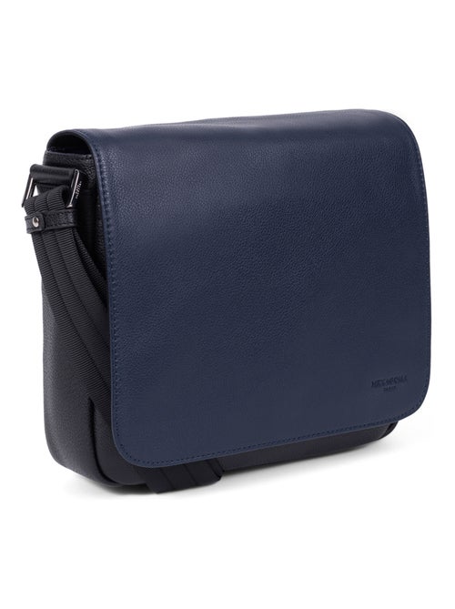 Sacoche  Cuir Duo - Kiabi