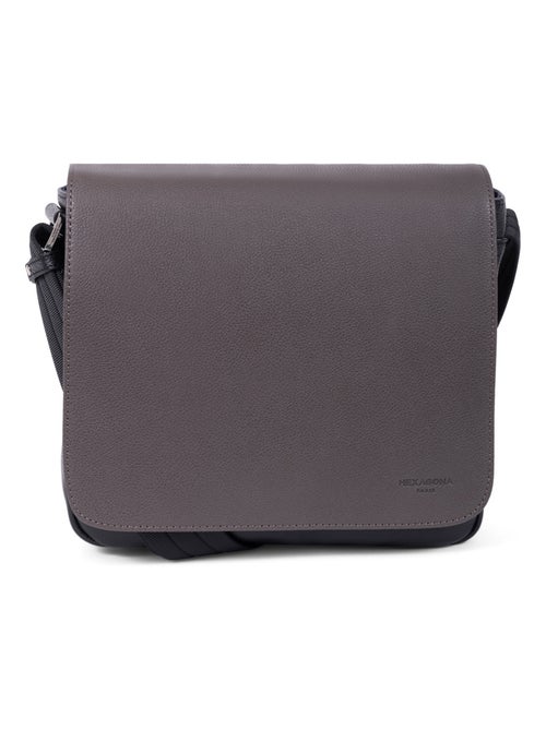 Sacoche  Cuir Duo - Kiabi