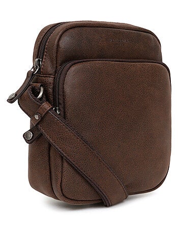 Sacoche cuir instinct hexagona