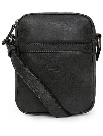 Sacoche cuir instinct hexagona
