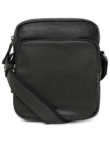 Sacoche cuir instinct hexagona