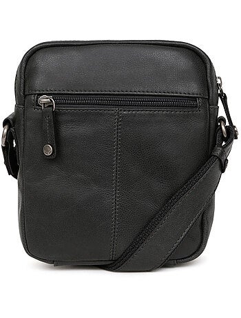 Sacoche cuir instinct hexagona