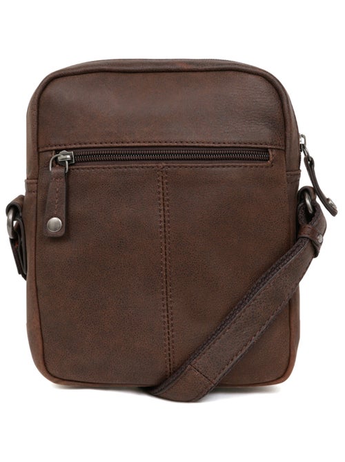 Sacoche  Cuir INSTINCT - Kiabi