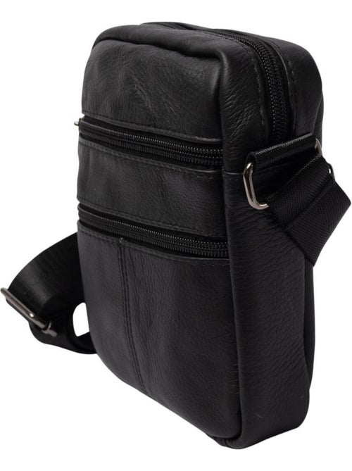 Sacoche cuir KOBES - Kiabi Sacoche cuir KOBES - Kiabi