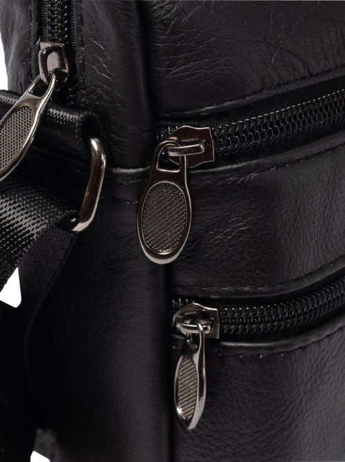 Sacoche cuir KOBES - Kiabi Sacoche cuir KOBES - Kiabi