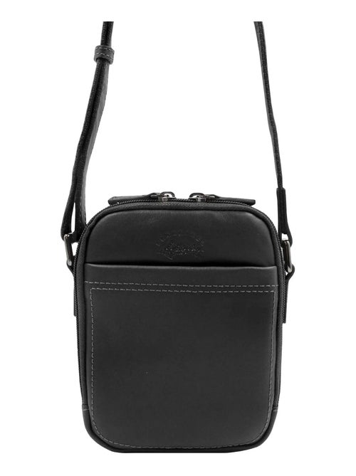Sacoche cuir Lawton Francinel - Kiabi