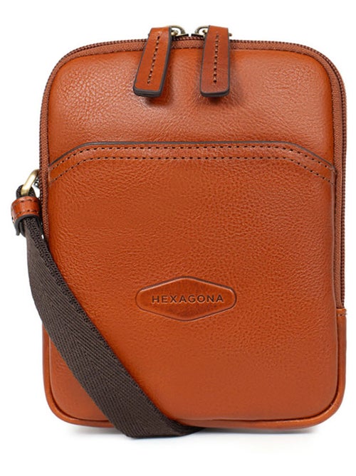 Sacoche  Cuir STUART - Kiabi
