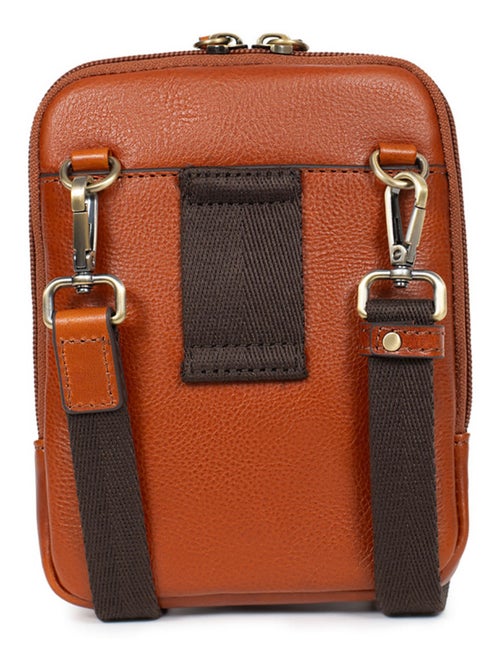 Sacoche  Cuir STUART - Kiabi