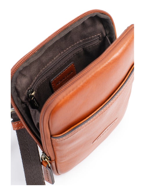 Sacoche  Cuir STUART - Kiabi