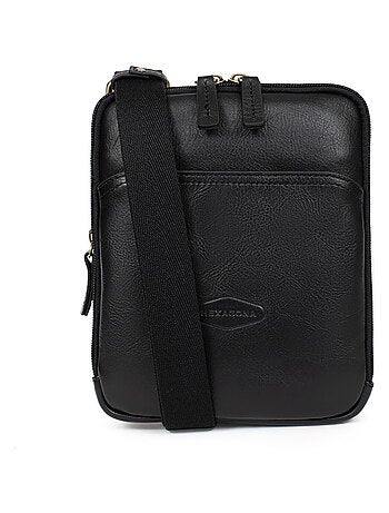 Sacoche cuir stuart hexagona