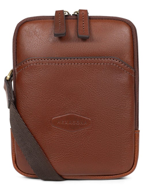 Sacoche  Cuir STUART - Kiabi