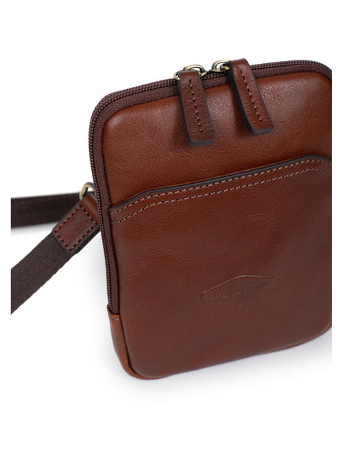 Sacoche  Cuir STUART - Kiabi