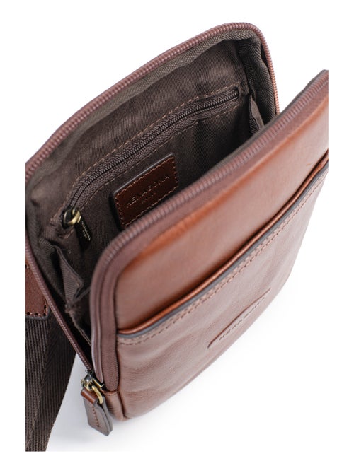 Sacoche  Cuir STUART - Kiabi