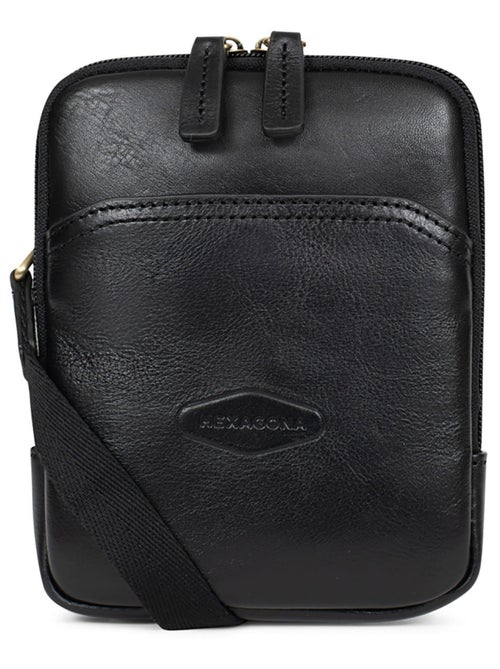 Sacoche  Cuir STUART - Kiabi
