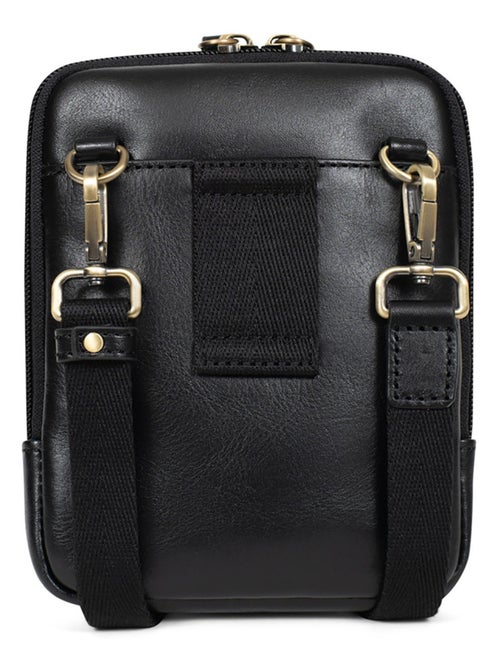 Sacoche  Cuir STUART - Kiabi