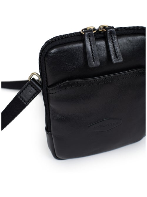 Sacoche  Cuir STUART - Kiabi