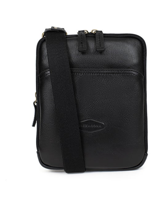 Sacoche  Cuir STUART - Kiabi