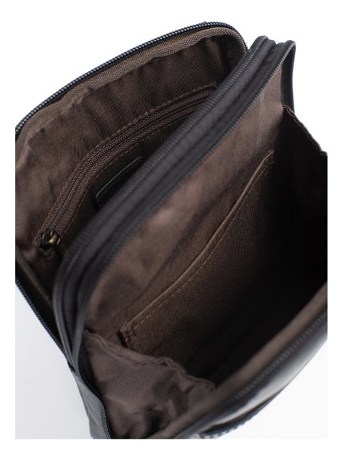 Sacoche  Cuir STUART - Kiabi