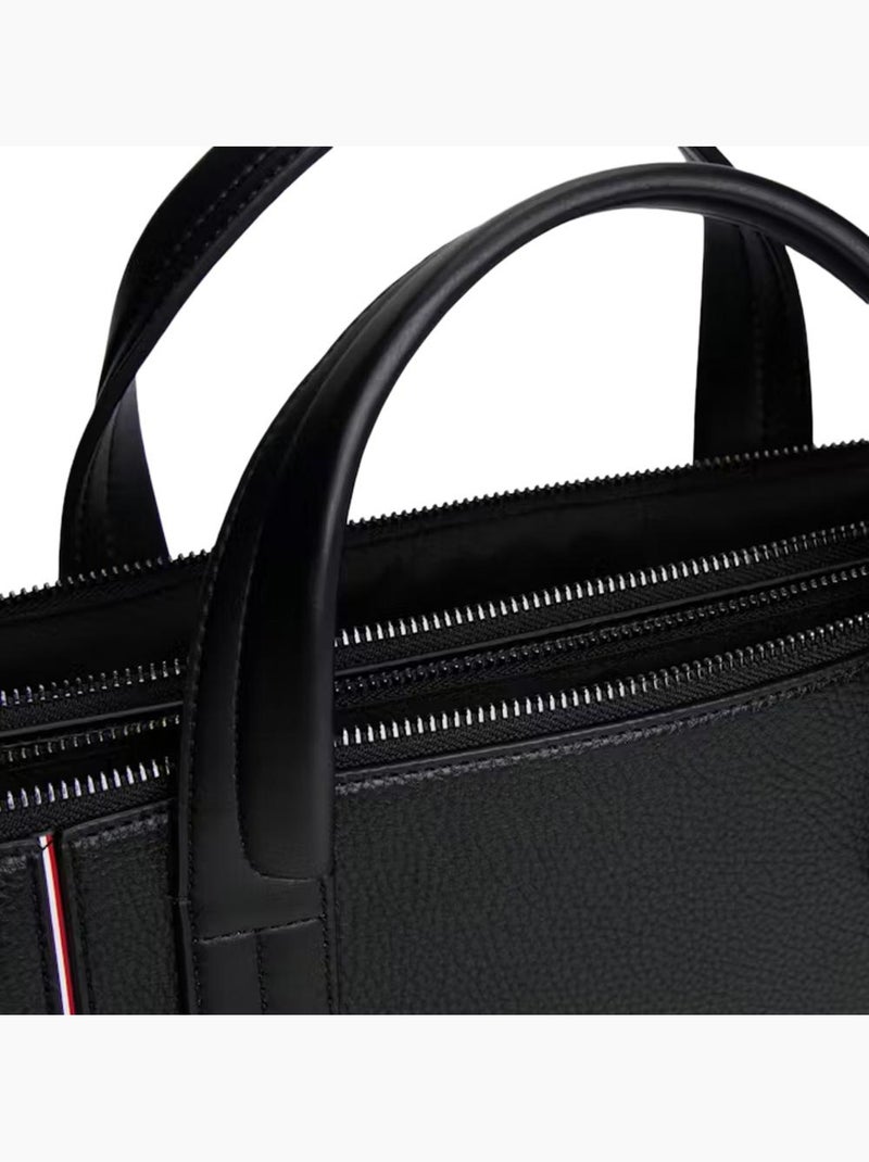 Sacoche d'ordinateur Homme Tommy Hilfiger Noir - Kiabi