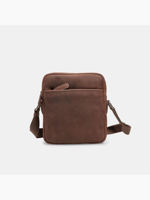 Sacoche en cuir - Kiabi