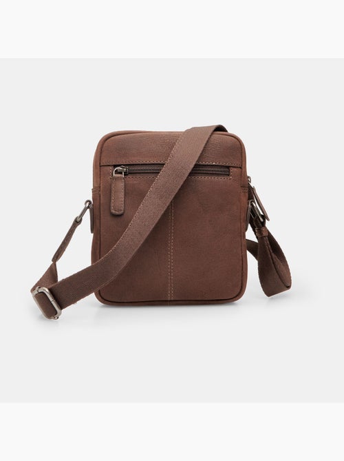 Sacoche en cuir - Kiabi