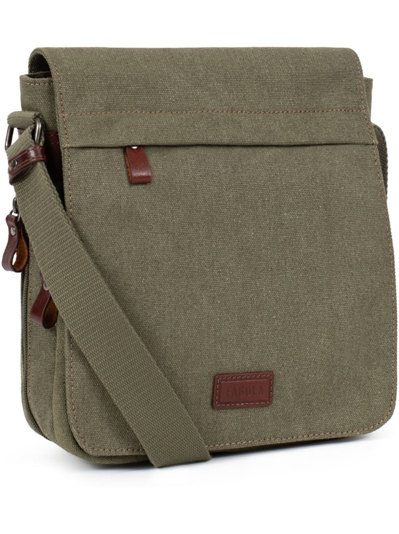 Sacoche FAGOLA Kaki - Kiabi