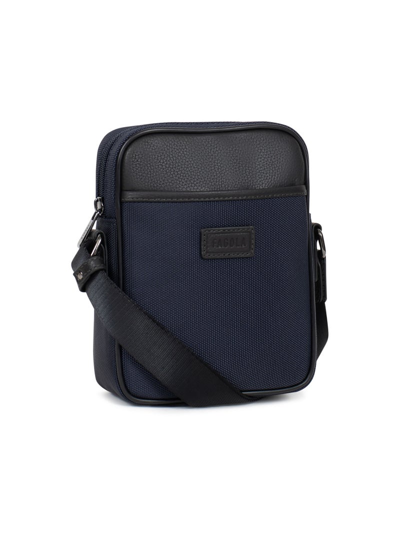 Sacoche  félix | fagola Bleu marine - Kiabi