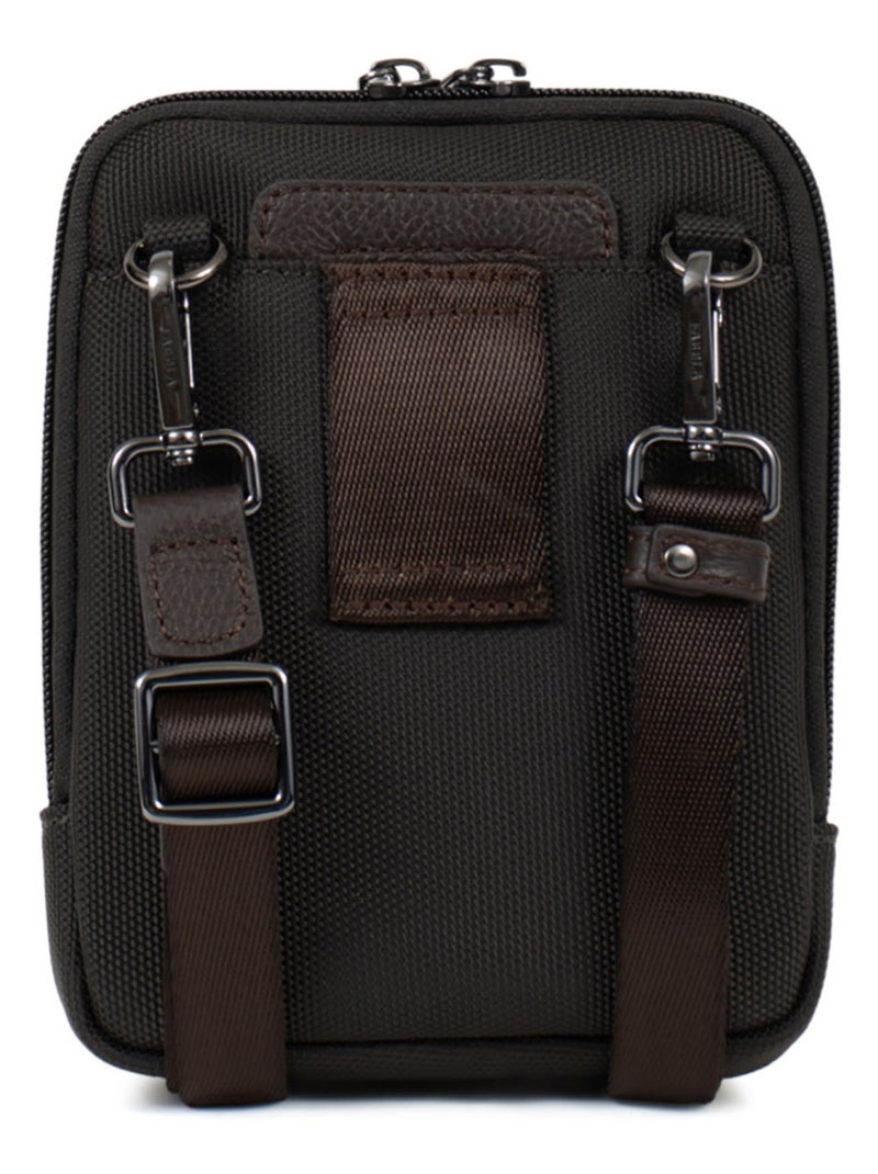 Sacoche Félix Homme Marron foncé - Kiabi