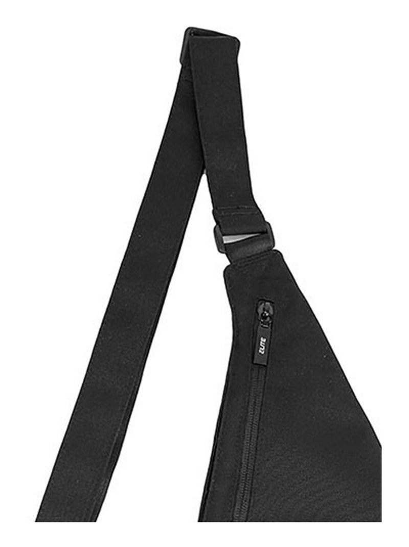 Sacoche homme zippée multipoches Noir - Kiabi