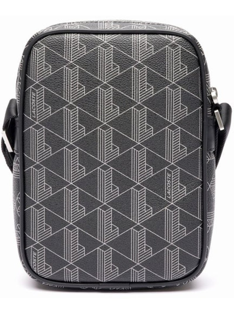 Sacoche Lacoste The blend Gris Noir - Kiabi