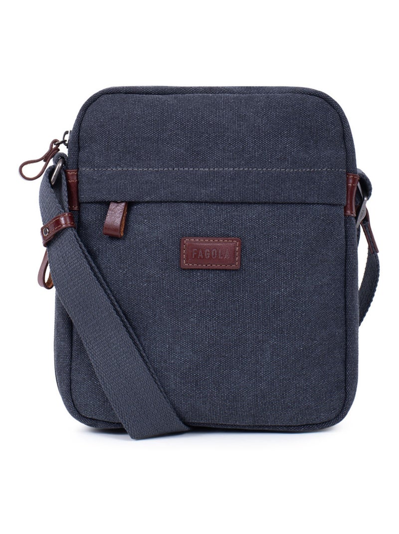 Sacoche Luc Homme Bleu marine - Kiabi