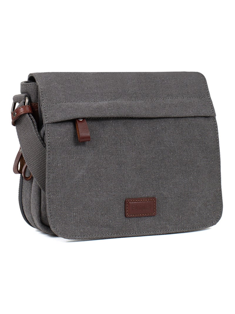 Sacoche Luc Homme Fêtes des pères  | FAGOLA Gris foncé - Kiabi