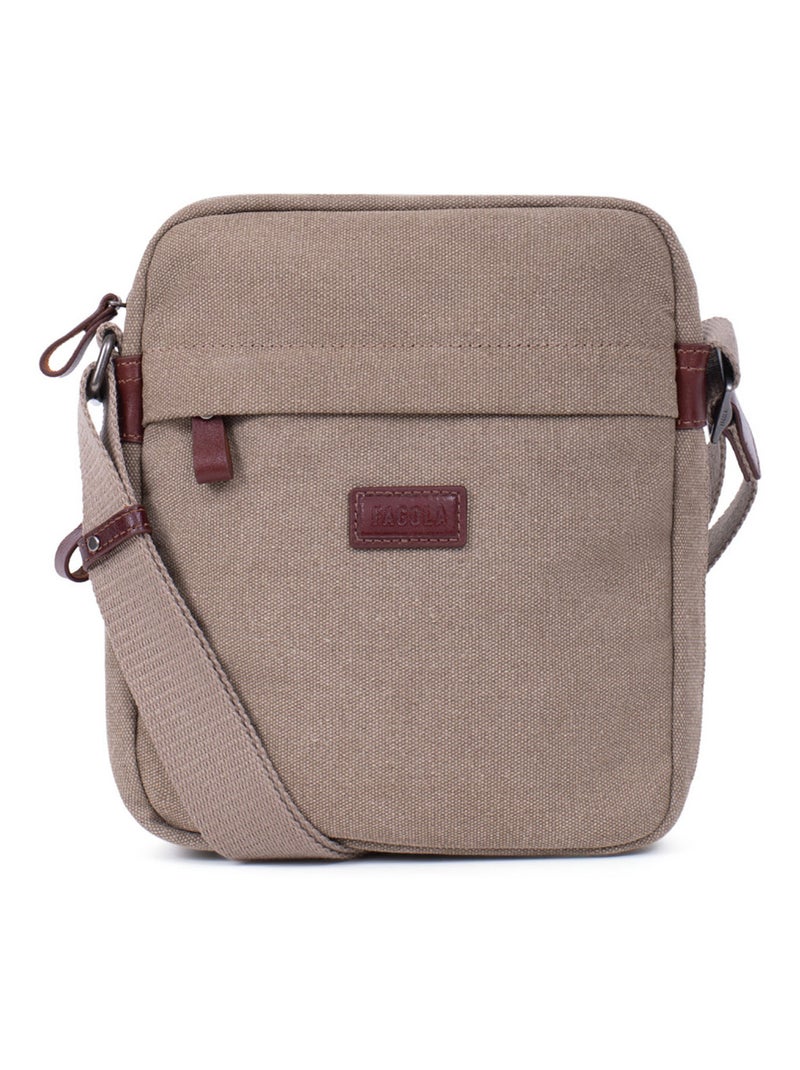 Sacoche Luc Homme Gris - Kiabi