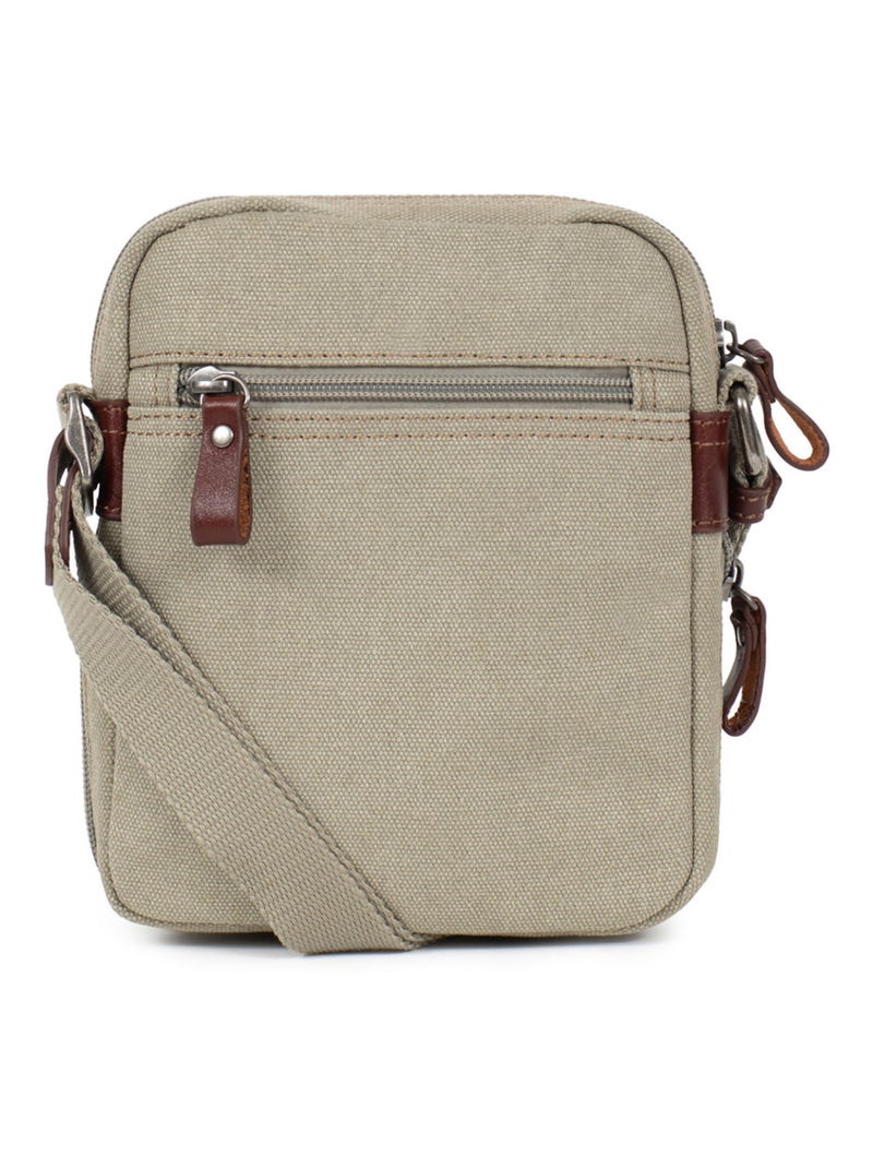 Sacoche Luc Homme Gris moyen - Kiabi