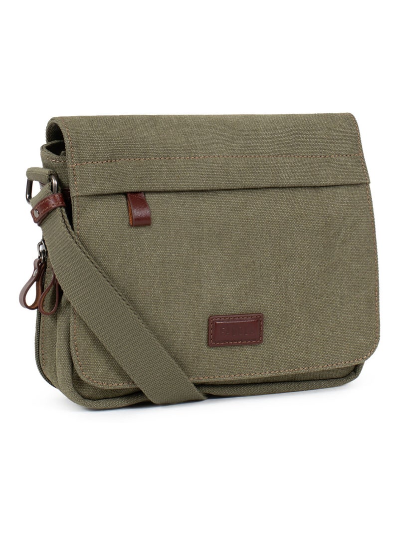 Sacoche Luc Homme Kaki - Kiabi