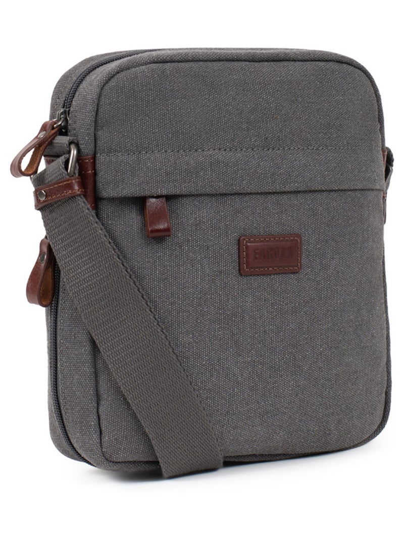 Sacoche Luc Homme Luc  | FAGOLA Gris foncé - Kiabi