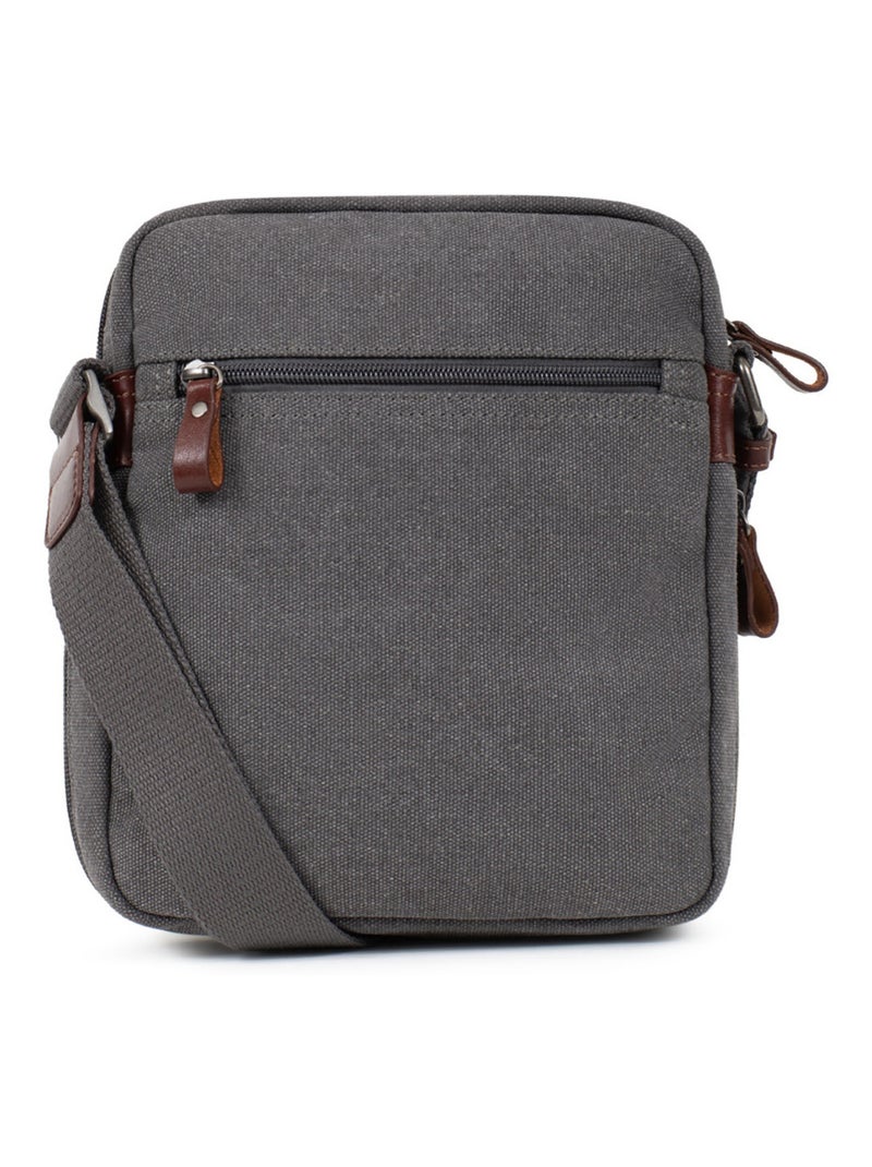 Sacoche Luc Homme Luc  | FAGOLA Gris foncé - Kiabi